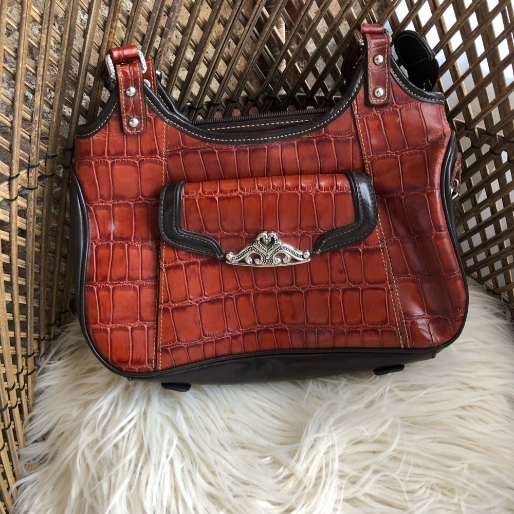 Marc Chantel MC Faux Leather Handbag
